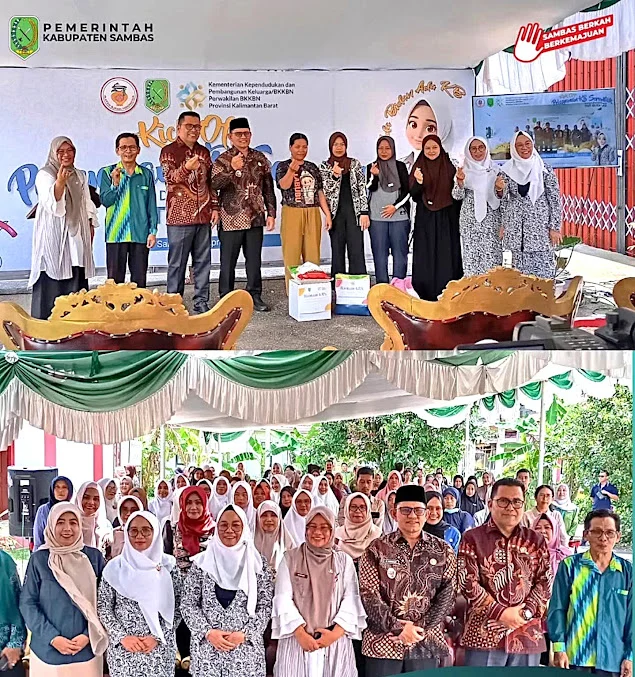 Peringati HUT IBI ke-75, Pemkab Sambas Genjot Pelayanan KB Gratis