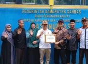 Bupati Sambas Resmikan Pasminumas di Desa Samustida, Warga Kini Nikmati Air Bersih ke Rumah