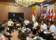 Perkuat SDM Perbatasan, Bupati Satono Temui Rktor Unhan RI