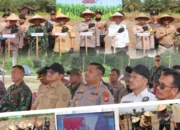 Program Swasembada Pangan, Pemkab Sambas dan Polres Gelar Penanaman Jagung